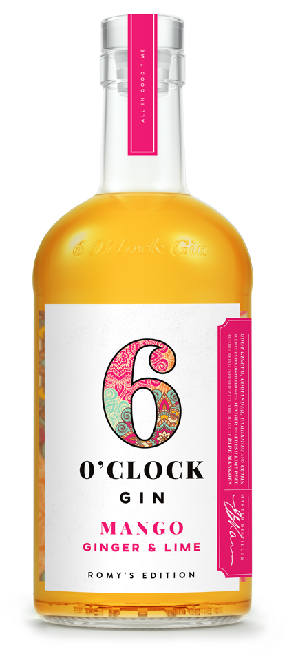 6 O'clock Romy's Edition Mango Ginger & Lime Gin
