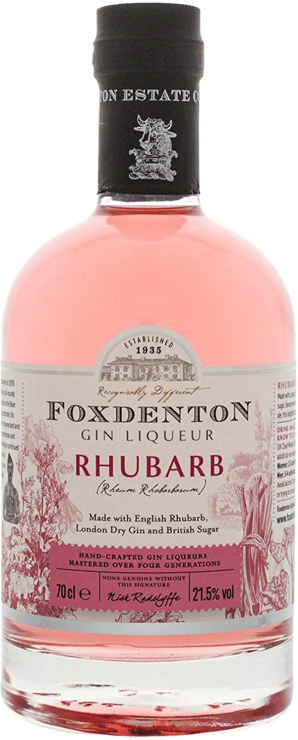 Foxdenton Rhubarb Liqueur 70cl