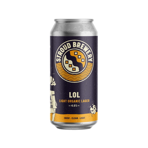 Stroud Brewery Lol Light Organic Lager 440ml