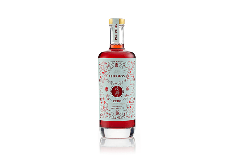 Penrhos Zero Raspberry Gin 70cl