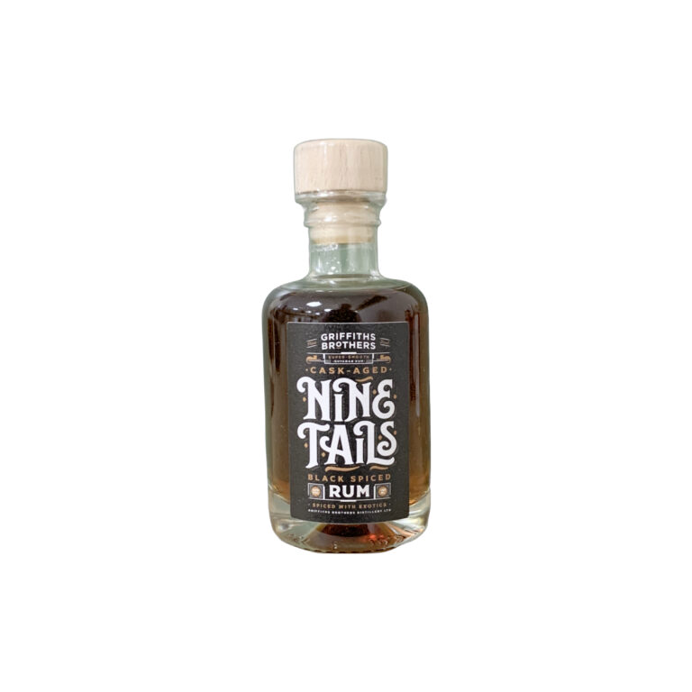 Nine Nails Black Spiced Rum 10cl